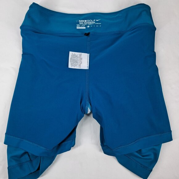 Nike Golf Tour Performance Skort Skirt Dri-Fit Teal XS - Picture 12 of 13